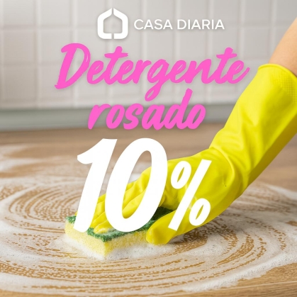 DETERGENTE 10% ROSADO X LITRO