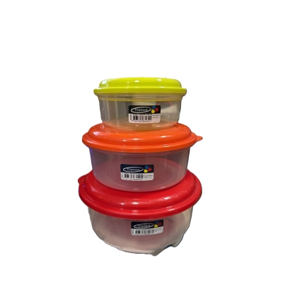 HERMETICO PLASTICO REDONDO CEPA 0.6; 1.1; 1.7 LT