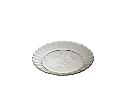 PLATO VIDRIO ORQUIDEA PLAYO