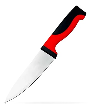 CUCHILLA MASTER MANGO BI COLOR 7" 