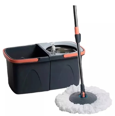 BALDE PLASTICO CENTRIFUGO LUJO + 1 MOPA 