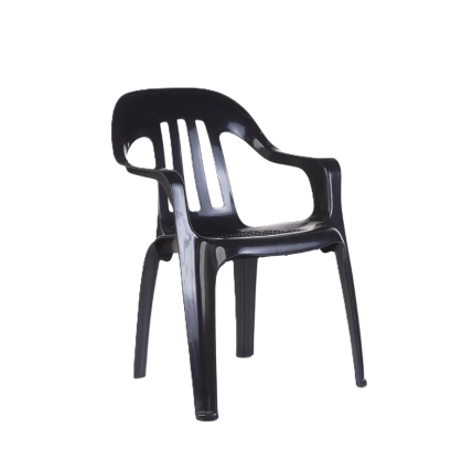 SILLON PLASTICO PASADENA NEGRO