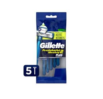 AFEITADORA PRESTOBARBA ULTRAGRIP X 5