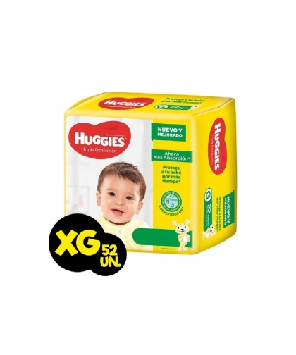 PAÑAL HUGGIES CLASSIC HC XG 56