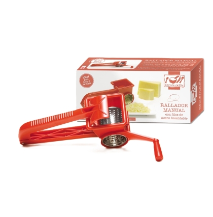 RALLADOR PLASTICO MANUAL FILOS ACERO 
