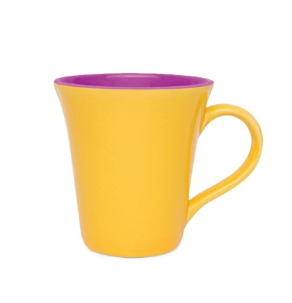 JARRO PORCELANA TULIPA VIO/AMA 330 ML 