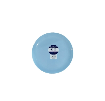 PLATO VIDRIO DIWALI BLUE PLAYO 