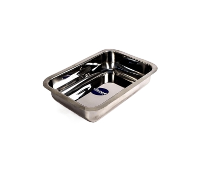 ASADERA ACERO RECTANGULAR PROF 44 CM
