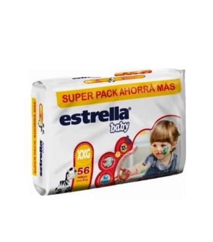PAÑAL ESTRELLA HP XXG 60