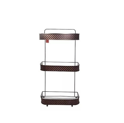 ORGANIZADOR ALAMBRE TRIPLE MARRON 