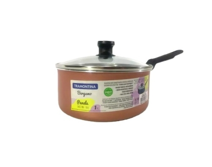 CACEROLA TEFLON BERGAMO MANGO Nª 18