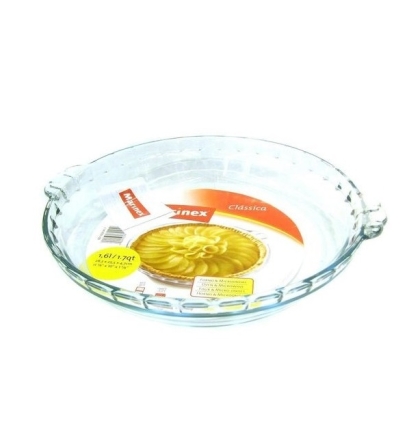 TARTERA VIDRIO ACANALADA RED 20 CM 
