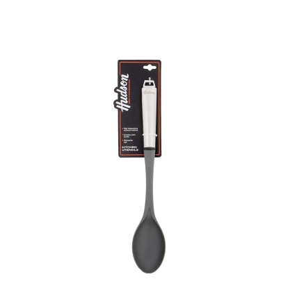 CUCHARA NYLON GRIS MANGO ACERO