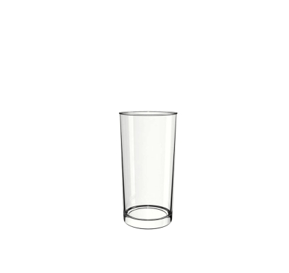 VASO VIDRIO LISO LUMILAGRO 340 ML