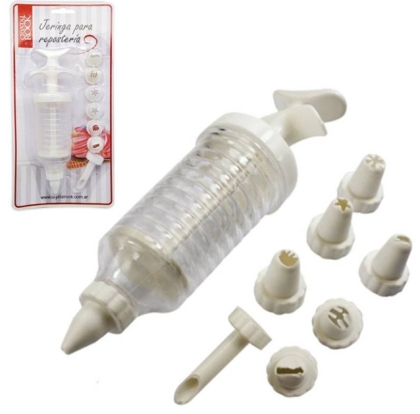 JERINGA DECORADORA VIDRIO 8 PICOS