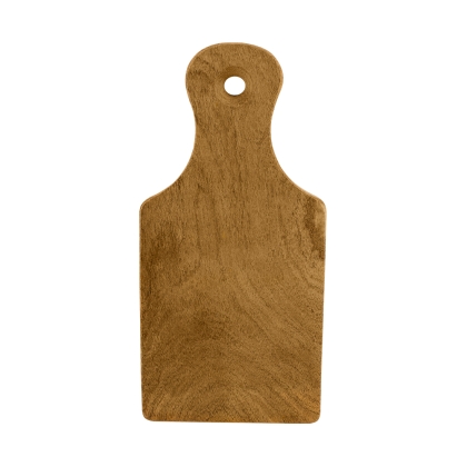 TABLA MADERA RECTANGULAR CON MANGO 14 X 28 CM