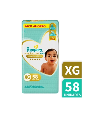 PA�AL PAMPERS PC SUAVE XG 58
