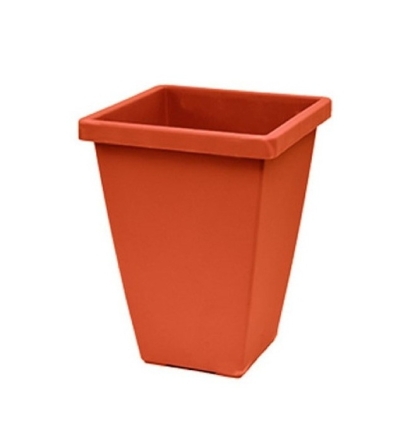 MACETA CUADRADA AZTECA 15 CM