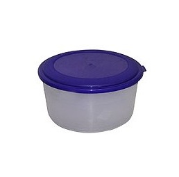 HERMETICO PLASTICO REDONDO DIF 1 LT