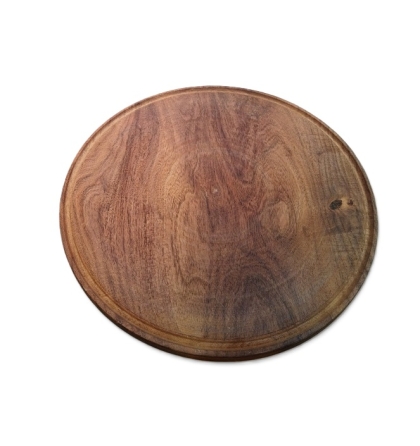 BANDEJA ALGARROBO REDONDA 33 CM