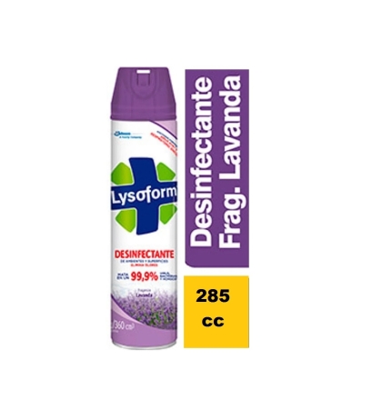 LYSOFORM AEROSOL LAVANDA 285 CC