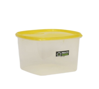 HERMETICO PLASTICO CUADRADO PRACTI 5 LT