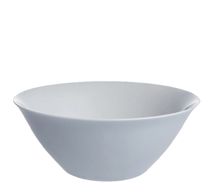 ENSALADERA VIDRIO CARINE 27 CM BLANCO