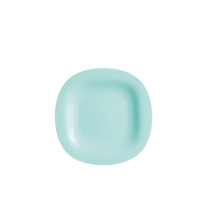 PLATO VIDRIO CARINE TURQUESA PLAYO