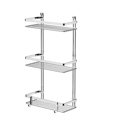 ESTANTE CROMADO TRIPLE
