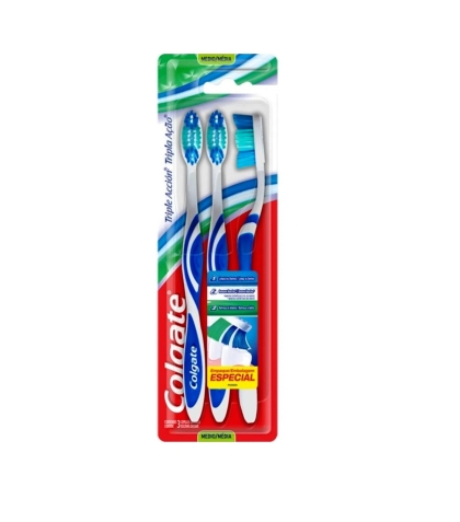 CEPILLO DENTAL COLGATE TRIPLE ACCION 3 X 1