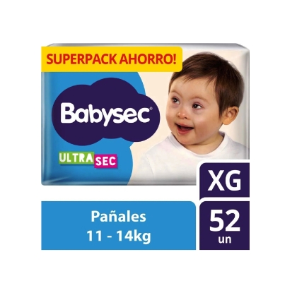 PA�AL BABYSEC ULTRA SOFT HP XG 52