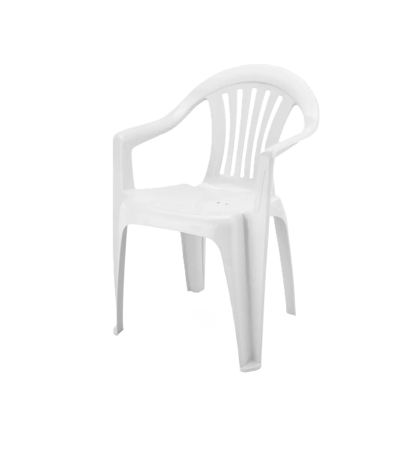 SILLON PLASTICO G VIVI BLANCO