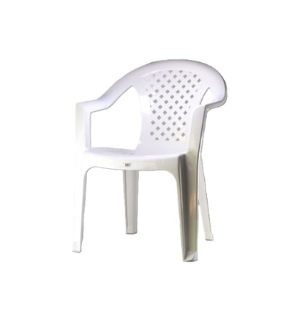 SILLON PLASTICO MALLORCA BLANCO