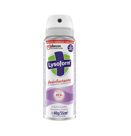 LYSOFORM AEROSOL ON THE GO LAVANDA 55 CC