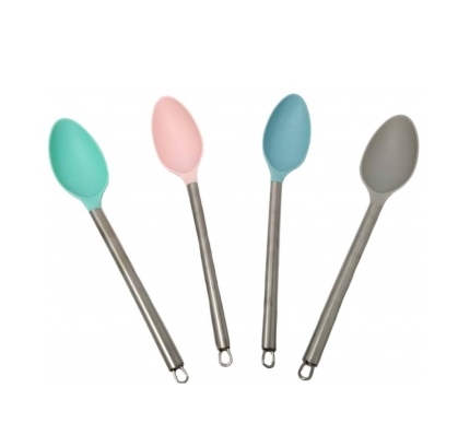 CUCHARA GUISO NYLON MANGO ACERO TK