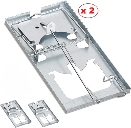 TRAMPA METAL RATA X 2