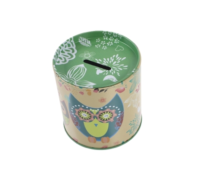 ALCANCIA HOJALATA REDONDA CHICA 10X9