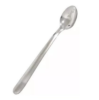 CUCHARA ACERO TRAGO LARGO