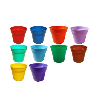 MACETA REDONDA LISBOA COLOR 17 CM