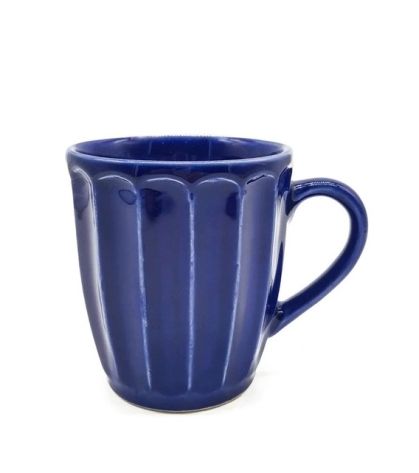 JARRO CERAMICO FACETADO LILA