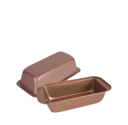 MOLDE BUDIN INGLES TEFLON COBRE 33 X 14