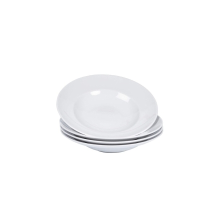 PLATO PORCELANA HONDO BLANCO