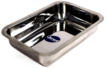 ASADERA ACERO RECTANGULAR PROF 38 CM