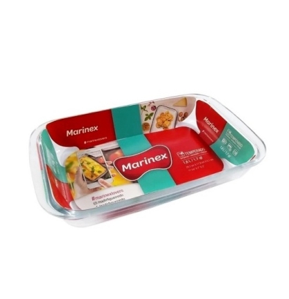 ASADERA VIDRIO RECTANGULAR MARINEX 1.6 L