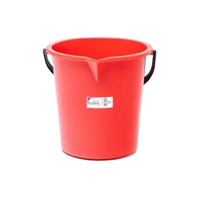BALDE PLASTICO FLORA 12 LT MANGO PLASTICO