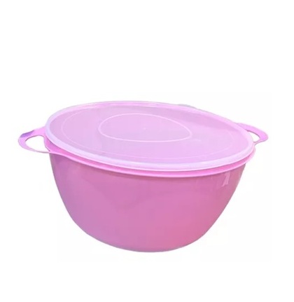 BOWL PLASTICO REDONDO 10 LT C/TAPA