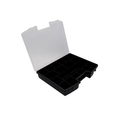 CAJA PLASTICA 12 DIV C/MANIJA 107