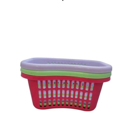 CANASTO PLASTICO CALADO 48 L NUVA