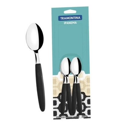 CUCHARA PLASTICO IPANEMA B X 12