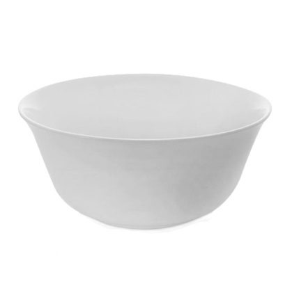 COMPOTERA VIDRIO CARINE BLANCA 12 CM